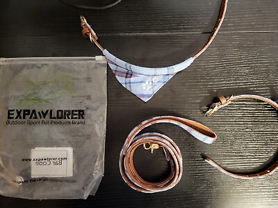 #ad Expawlorer Dog Leash Collar Set $7.50