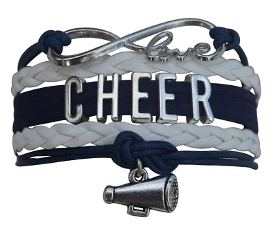 #ad Cheer Jewelry Girls Cheerleading Bracelet Perfect Cheerleading Gift $9.99