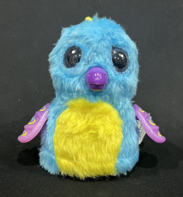 #ad Spin Master Hatchimals Interactive 5quot; Pet Hatched Teal Blue Yellow Tested Works $13.95