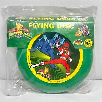 #ad Mighty Morphin Power Rangers Flying Disc Frisbee Vtg 1994 Spectra Star Sealed $9.95