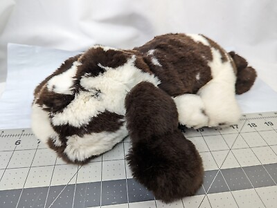 #ad Handmade Dog Plush Puppy 2 Tone Brown Super Soft 12 Inch Stuffed Animal Toy $22.45