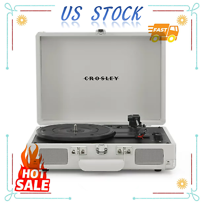 #ad Crosley Vinyl Record Player with Speakers with Bluetooth Audio Turntables $73.09