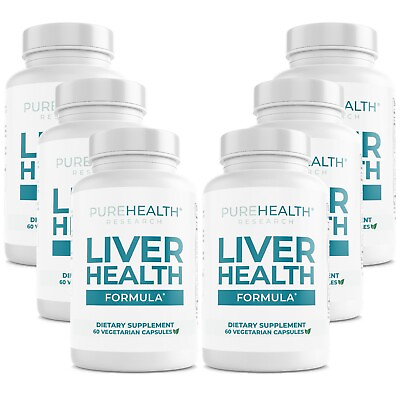 #ad Liver Health Liver Cleanse Detox amp; Repair Liver Support Supplement x6 $266.00
