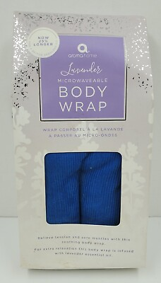 #ad Aroma Home Body Wrap Microwavable Lavender Scent Heat Cold Therapy $14.99