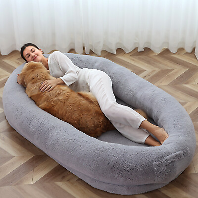 #ad Extra Large Dog human Bed Orthopedic Foam Pet Bed for Medium Large Jumbo Dog $138.99