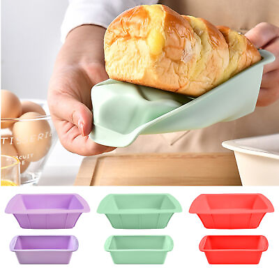 #ad Silicone Toast Mold Non Stick Cheese Bread Muffin Mold Loaf Cake Toast Mold US $9.94