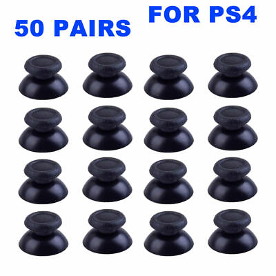 #ad 100X Replacement Controller Analogue Thumbsticks Thumb Grip for PS4 Playstation $16.55