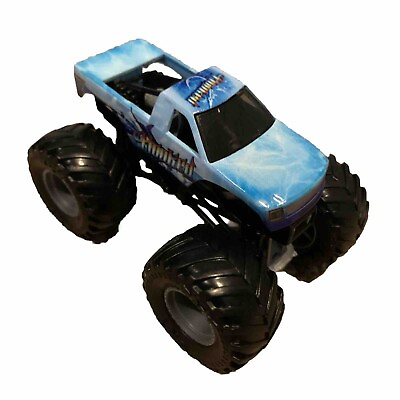 #ad Hot Wheels Monster Jam Hooked Blue 1:64 Diecast Monster Truck $9.77
