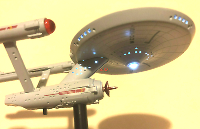 #ad Star Trek light up USS Enterprise ship classic TOS original series toy NCC 1701 $21.37