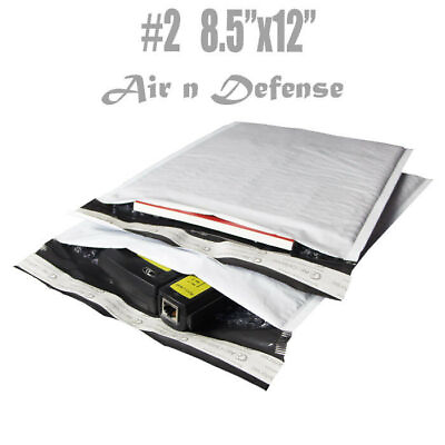 #ad 1000 #2 8.5x12 Poly Bubble Padded Envelopes Mailers Shipping Bags AirnDefense $228.30