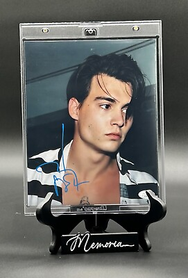 #ad Johnny Depp: Stunning signature 8x10 photo JSA $299.00