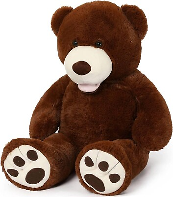 #ad 51quot; Big Teddy Bear Stuffed Animals with Footprints Gift for Kids Girlfriend $39.99
