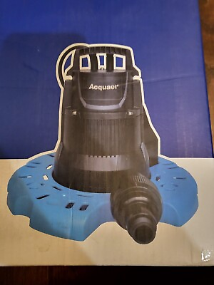#ad Acquaer 1 4 HP Automatic Swimming Pool Cover Pump 115 V Submersible with 3 4�... $109.00