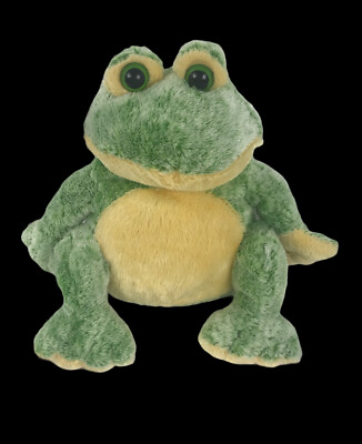 #ad Dan Dee Plush Frog 10” Plush Stuffed Animal Toy Big Eyes $11.50