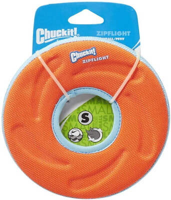 #ad Pack of 3 Chuckit Zipflight Amphibious Flying Ring Assorted Colors Small ... $45.48