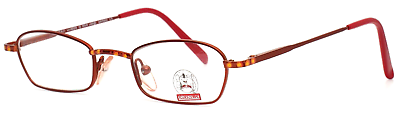 #ad KINDERBRILLEN 551 67 Orange Girls Kids Rectangle Eyeglasses 42 19 125 B:23 $24.99