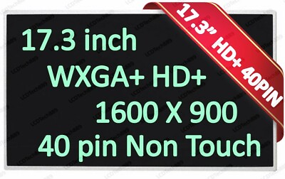 #ad N173FGE L23 C1 C3 NEW 17.3 LED Glossy HD LCD Screen Display Laptop C.1 C.3 $82.98