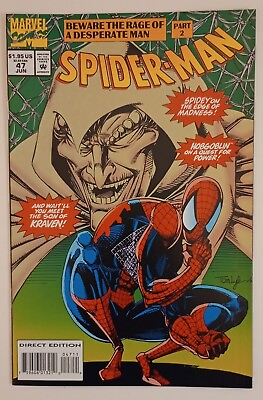#ad Spider Man #47 1st app of Kraven#x27;s Son The Grim Hunter $10.00