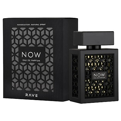 #ad Rave Now Black by Lattafa Eau De Parfum 100ml Unisex USA Seller $25.76