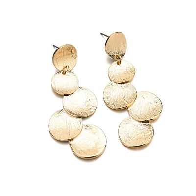 #ad Irregular Geometric Dangle Earrings Women Ear Dangler Bridal Earrings $8.99