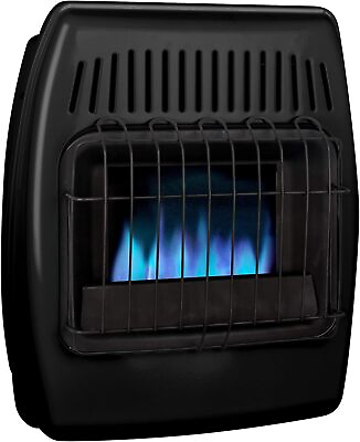 #ad US 10000 BTU Liquid Propane Blue Flame Ice House Vent Free Wall Heater Black $186.00