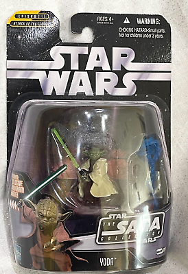 #ad Star Wars Yoda Saga Collection Episode 2 Attack Of The Clones NIP Hasbro #019 $12.99