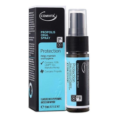#ad NEW Comvita Propolis Oral Spray 20ml with UMF 10 Manuka Honey AU $15.95