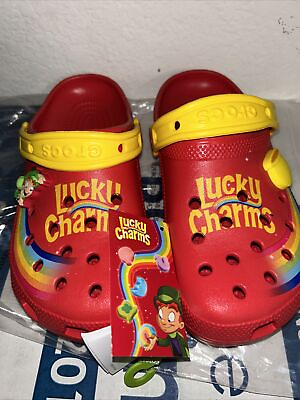 #ad 🔥NEW Classic Lucky Charms Crocs Limited Edition Women’s Size 7 Red $89.99