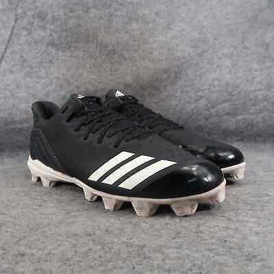 #ad Adidas Shoes Mens 10.5 Baseball Cleats Icon 4 MD Athletic Sports Active Black $48.97
