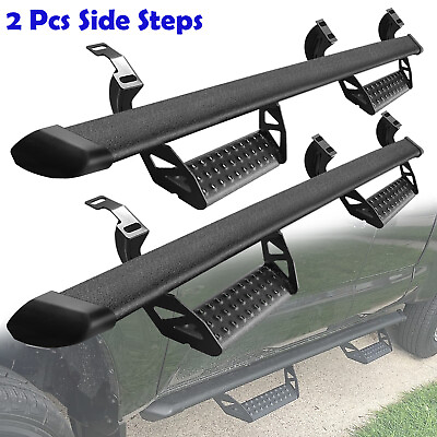 #ad Fit 2005 2023 Toyota Tacoma Double Crew Cab 3quot; Running Board Drop Step Truck bar $165.99