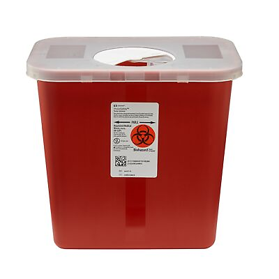 #ad SharpSafety Sharps Container 2 gal. Vertical Entry $9.99