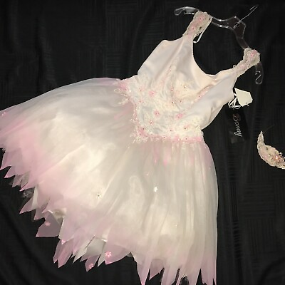 Sugarplum fairy dress COSTUME size 8 cosplay ballet pink OOAK UNIQUE Halloween $146.00