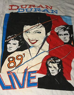 #ad Duran Duran Big Live Thing White T shirt Unisex S 5XL VN1903 $21.99