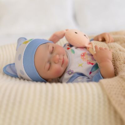 #ad Realistic Reborn Baby Dolls 18 Inch Lifelike Smiling Boy Doll with Vinyl Bo... $59.96