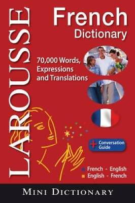 #ad Larousse Mini French English English French Dictionary French Edition GOOD $3.97