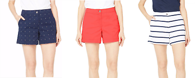 #ad Nautica Cotton Stretch Twill Shorts $19.99