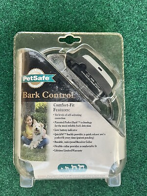 #ad Petsafe Bark Control Collar Trainer PBC00 10677 NEW $35.00