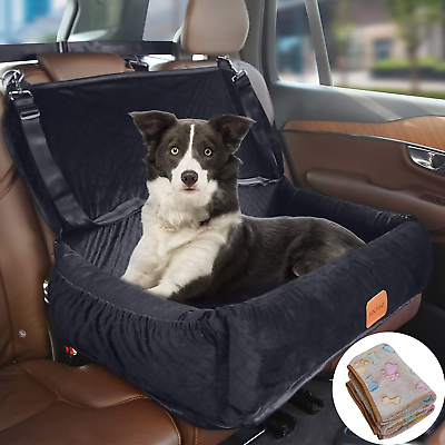 #ad BOCHAO Dog Car Seat for Large Medium Sized DogsDog Car Back Seats Travel Bed Do $128.99