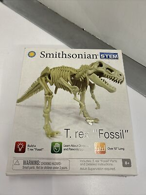 #ad Smithsonian STEM T Rex Fossil model kit includes parts instructions NEW $7.50