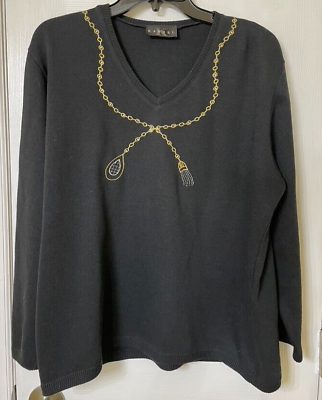 #ad Kashel sweater women s size xl vintage 90 s great shape ugly sweater $13.00