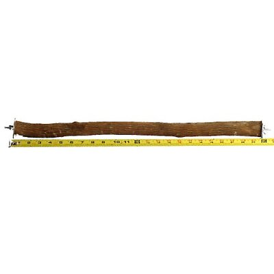 #ad Polly#x27;s Full Length Hardwood Bird Perch 24 Inch 26 Including Hardware Brown $27.72