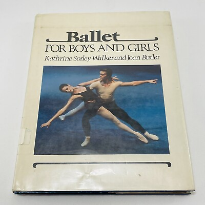#ad Ballet For Boys Girls Vintage Book Basic Introduction Techniques Photo Picture $20.99