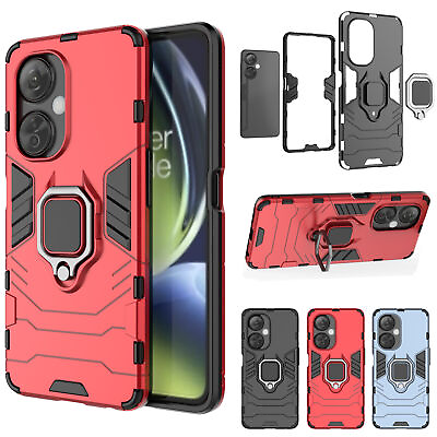 #ad Shockproof Holder Protective Ring Case Hybrid Stand Cover For Oneplus Nord N30 $7.90