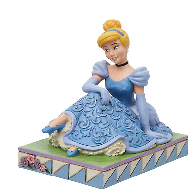 #ad Disney Traditions Jim Shore 2023 Cinderella Personality Pose Figurine 6013072 $29.99