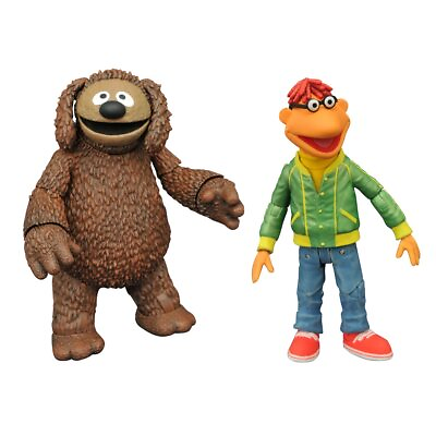 #ad Muppets Best Of Series 1 Scooter amp; Rowlf Action Figure 2 Pack $21.13