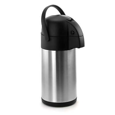 #ad MegaChef 3L Stainless Steel Airpot Hot Water Dispenser for Coffee and Tea $25.78