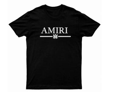 #ad AMIRI T Shirt Fashion Brand New Logo Unisex Shirt USA Lets Buy $6.00