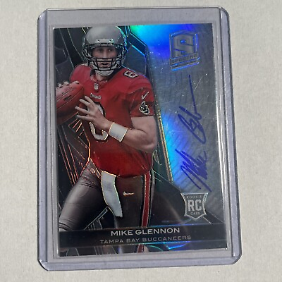 #ad 2013 Panini Spectra Rookie Signatures 99 Mike Glennon #228 Rookie Auto RC $6.95