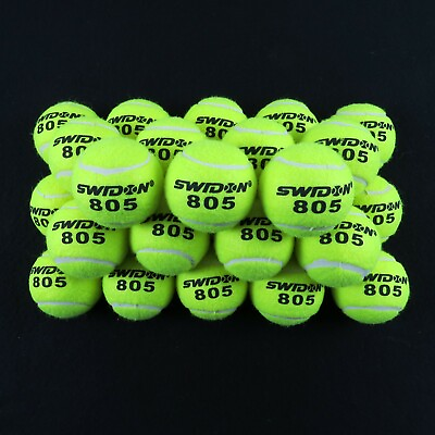 #ad 25 New Tennis Ball Tennis Training Outdoor Play Backyard Game Bounce Over 130cm AU $46.80