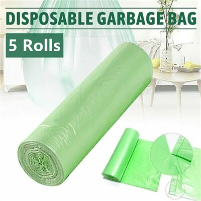 10 Rolls Biodegradable Portable Camping Toilet Home Clean Composting Bags 150pcs $10.00